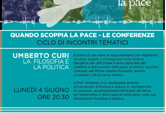 "Quando scoppia la pace - Le conferenze"