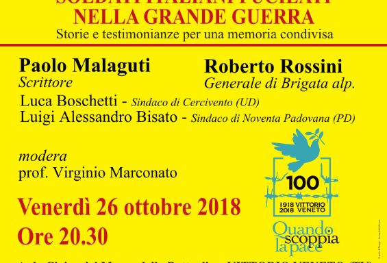 Soldati italiani fucilati nella Grande Guerra
