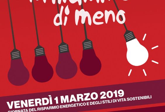 M'illumino di Meno 2019