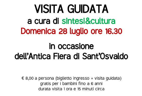 Visita guidata al museo in occasione della Fiera di Sant'Osvaldo