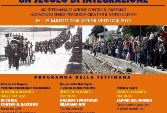 XIV SETTIMANA DI AZIONE CONTRO IL RAZZISMO