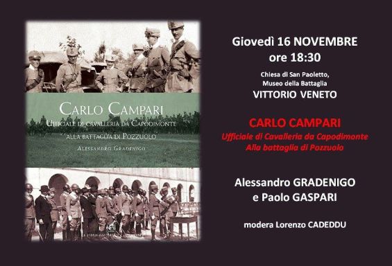 Carlo Campari, ufficiale di cavalleria