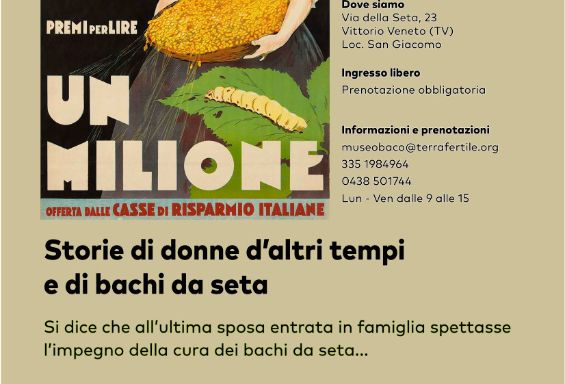 Storie di donne d'altri tempi e di bachi da seta