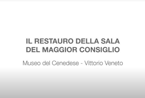 Il restauro della Sala del Maggior Consiglio del Museo del Cenedese