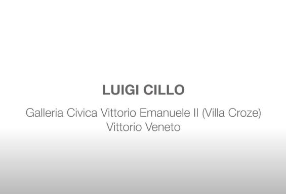 Luigi Cillo alla Galleria Civica "Vittorio Emanuele II"