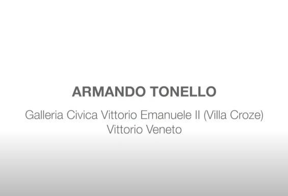 Armando Tonello alla Galleria Civica "Vittorio Emanuele II"