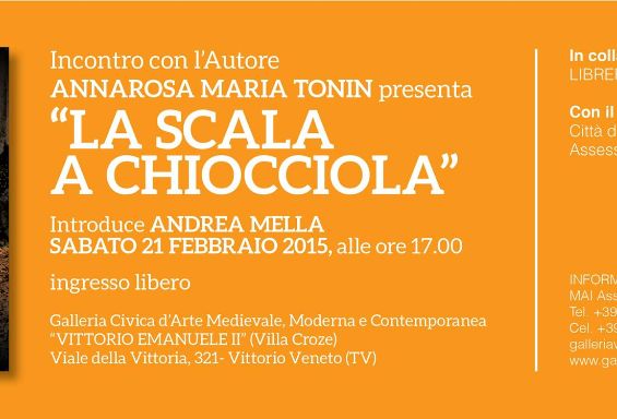 Annarosa Maria Tonin presenta “La scala a chiocciola”